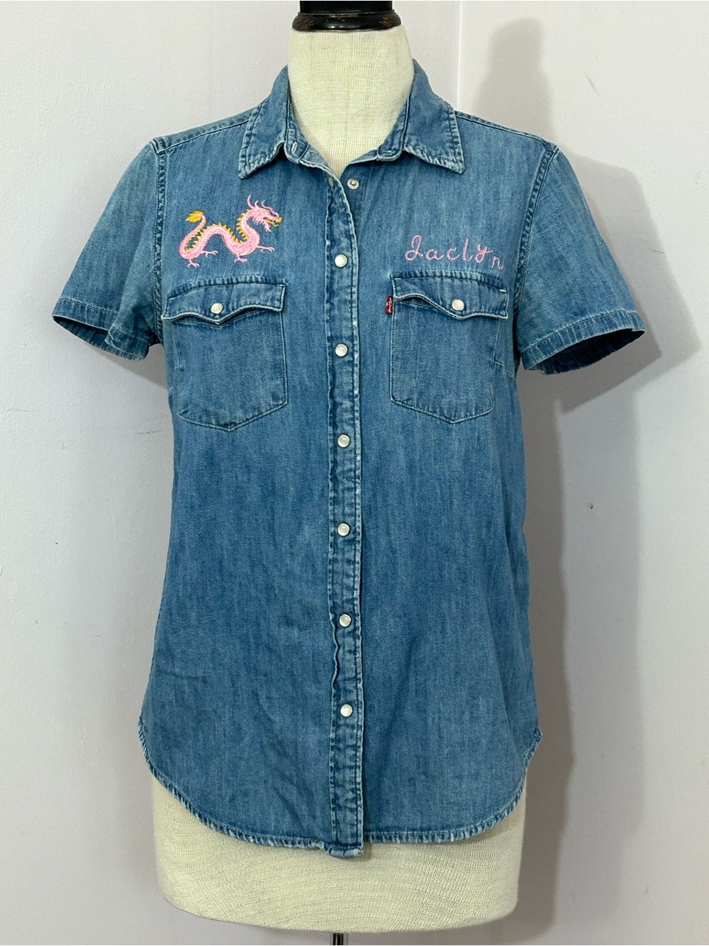 Levi’s Western Wear Personalized Denim Shirt S